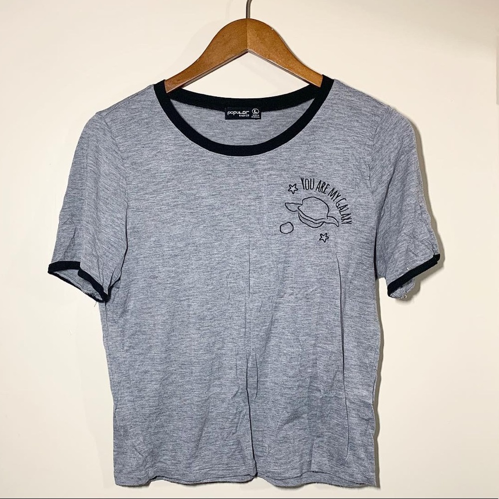 “You are my Galaxy” embroidered tee